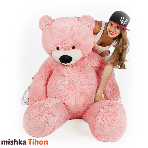 Мишка Тихон ™ 200 см розовый