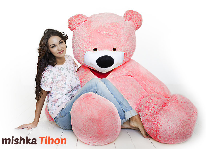 Мишка Тихон ™ 200 см розовый