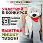 Участвуй в конкурсе от Чайхоны №1 - получи возможность выиграть мишку Тихон