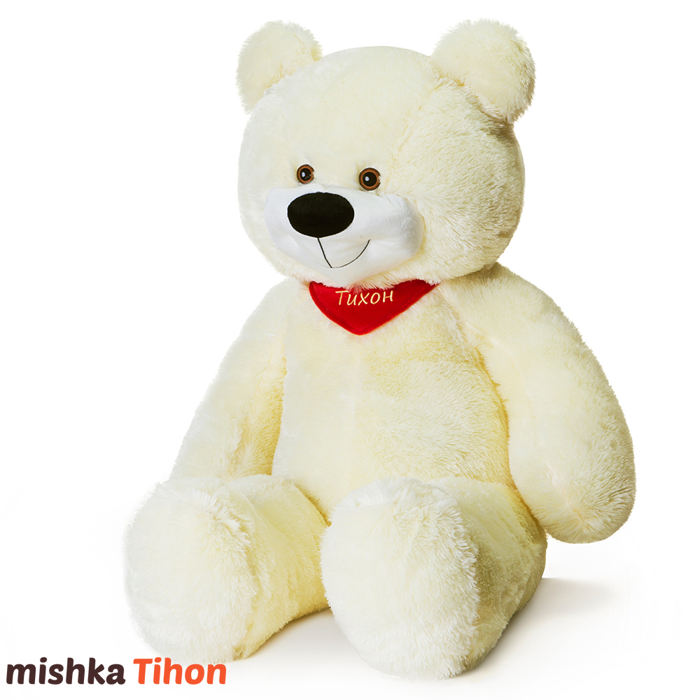 Мишка Тихон ™ 90 см белый