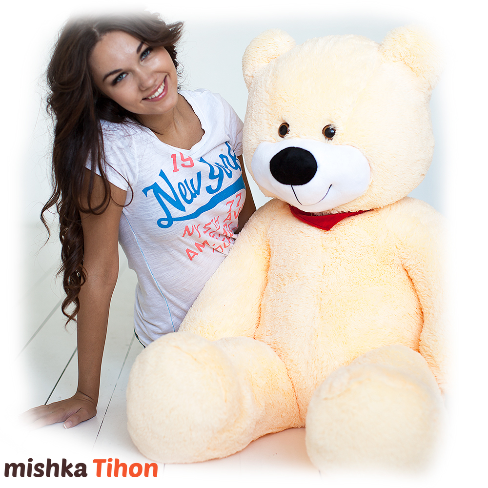 Мишка Тихон ™ 130 см персиковый