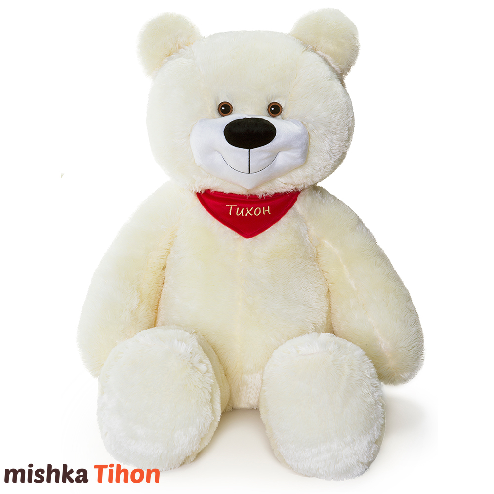 Мишка Тихон ™ 90 см белый
