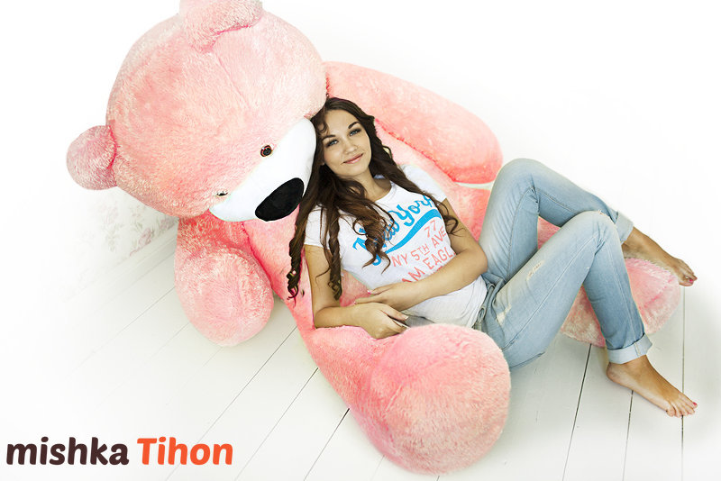 Мишка Тихон ™ 170 см розовый