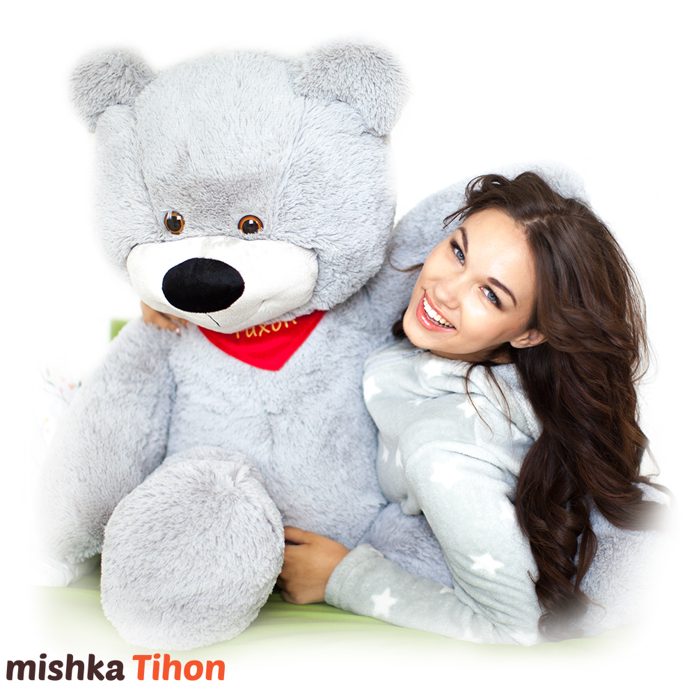 Мишка Тихон ™ 130 см серый