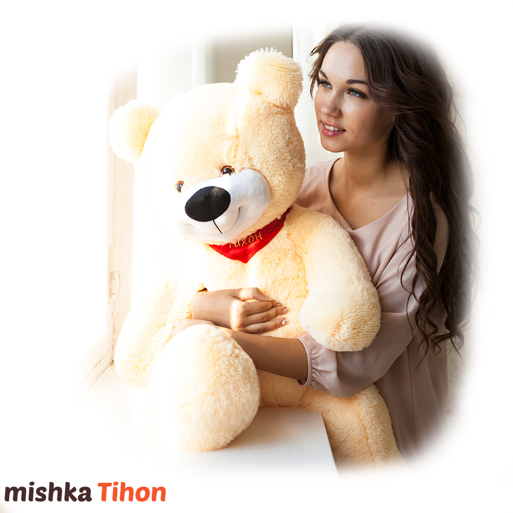 Мишка Тихон ™ 90 см персиковый