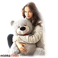 Мишка Тихон ™ 90 см серый