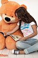 Мишка Тихон ™ 170 см карамельный