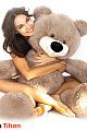 Мишка Тихон ™ 130 см кофейный
