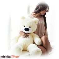 Мишка Тихон ™ 90 см белый